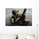 Pararescueman Is Hoisted into Wall Decal