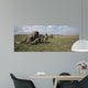 Mortarman with Us Marine Wall Decal