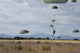 Us Army Paratroopers Descend Wall Decal