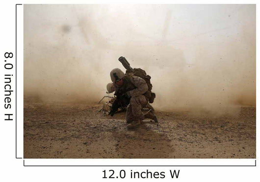 Us Marine Shields Himself Wall Decal