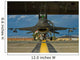 Crew Members Prepare F-16 Wall Decal