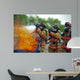 Firefighters Put out Fire Wall Decal