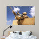 Us Marine Inspects His Wall Decal
