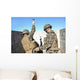 Us Marine Practices Throwing Wall Decal