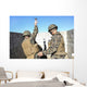 Us Marine Practices Throwing Wall Decal