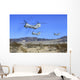 Ch-46e Sea Knight Transport Wall Decal