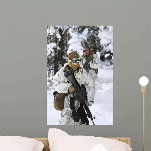 Us Marines Patrol Wall Decal