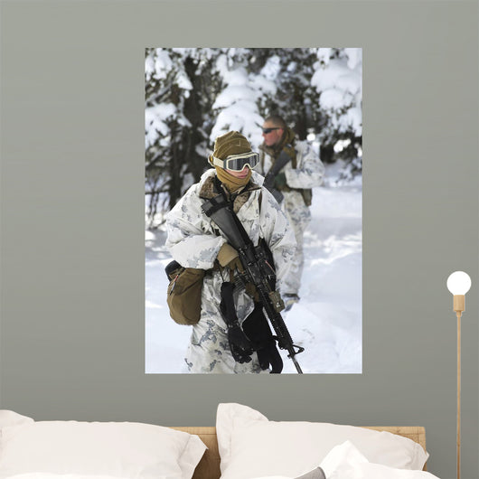 Us Marines Patrol Wall Decal