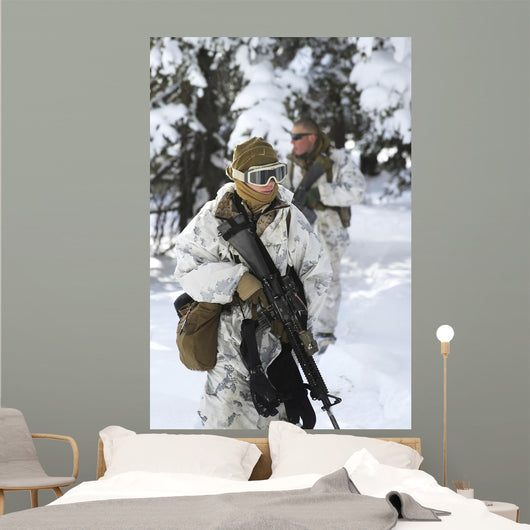 Us Marines Patrol Wall Decal