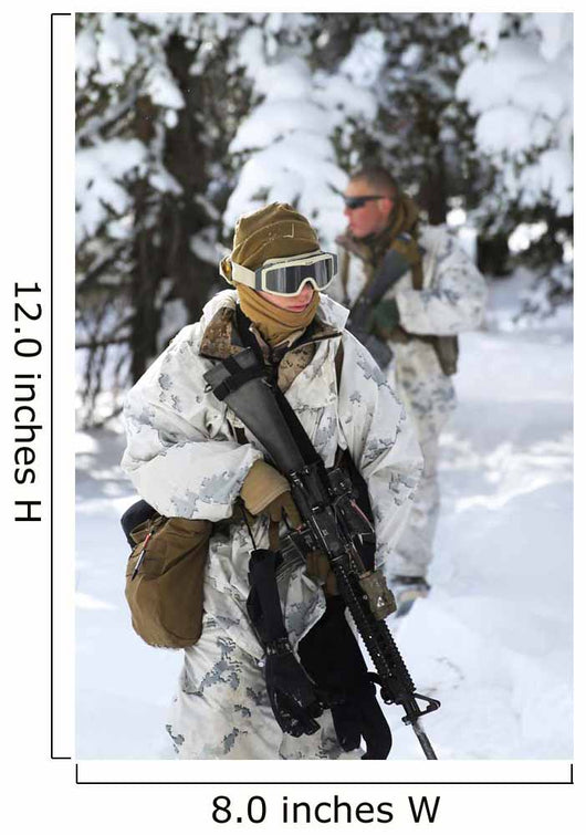 Us Marines Patrol Wall Decal