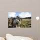 Airman Sets up Perimeter Wall Decal