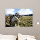 Airman Sets up Perimeter Wall Decal
