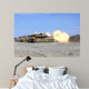 M1a1 Abrams Fire Their Wall Decal