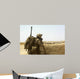 Us Marine Takes Cover Wall Decal