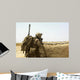 Us Marine Takes Cover Wall Decal