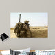 Us Marine Takes Cover Wall Decal