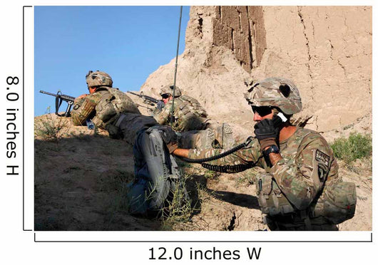 Us Army Specialist Conducts Wall Decal Design 1
