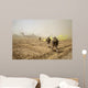 Us Marines Sprint across Wall Decal
