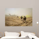 Us Marines Sprint across Wall Decal