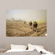 Us Marines Sprint across Wall Decal