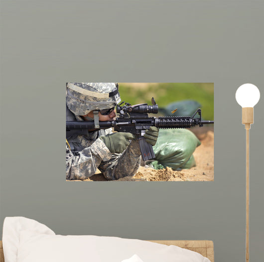 Us Army Soldier Fires Wall Decal Design 1
