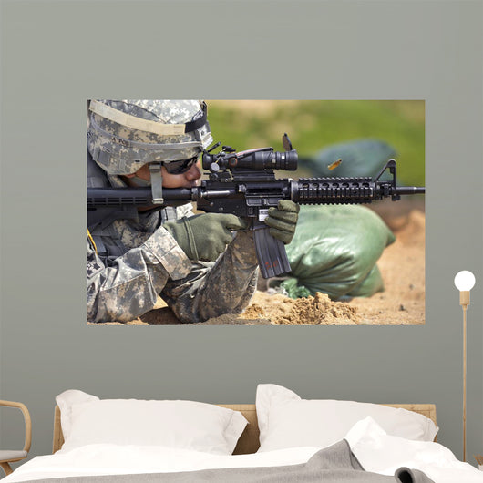 Us Army Soldier Fires Wall Decal Design 1