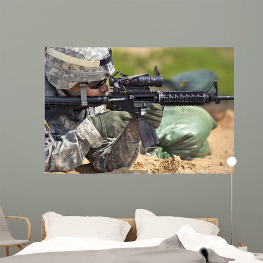 Us Army Soldier Fires Wall Decal Design 1