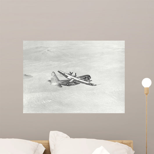 Yc-130 during Its Ferry Wall Decal