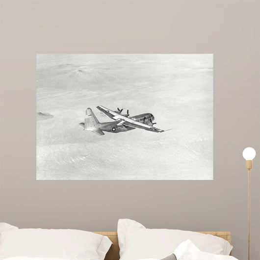Yc-130 during Its Ferry Wall Decal