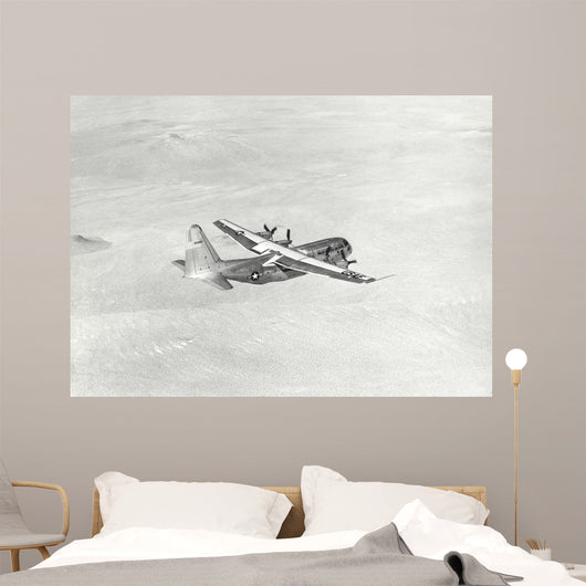 Yc-130 during Its Ferry Wall Decal
