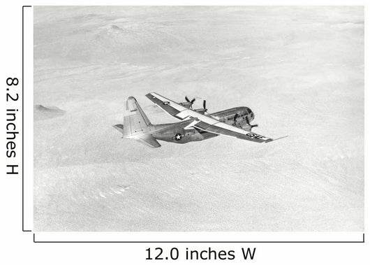 Yc-130 during Its Ferry Wall Decal