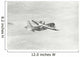 Yc-130 during Its Ferry Wall Decal