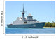 Singapore Frigate Rss Intrepid Wall Decal