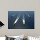 Military Ships Formation off Wall Decal
