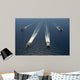 Military Ships Formation off Wall Decal