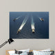 Military Ships Formation off Wall Decal