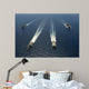 Military Ships Formation off Wall Decal