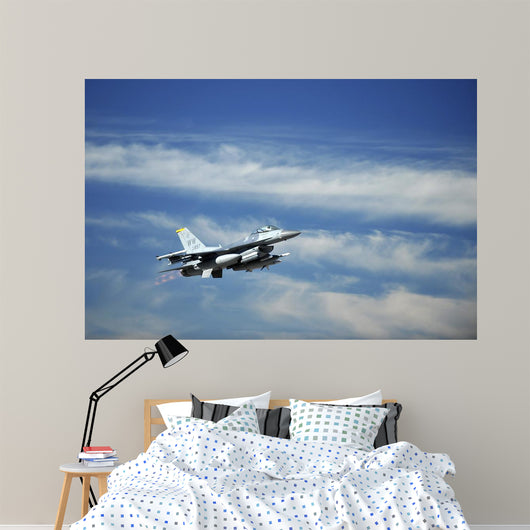 Us Air Force F-16 Wall Decal Design 1