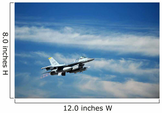 Us Air Force F-16 Wall Decal Design 1