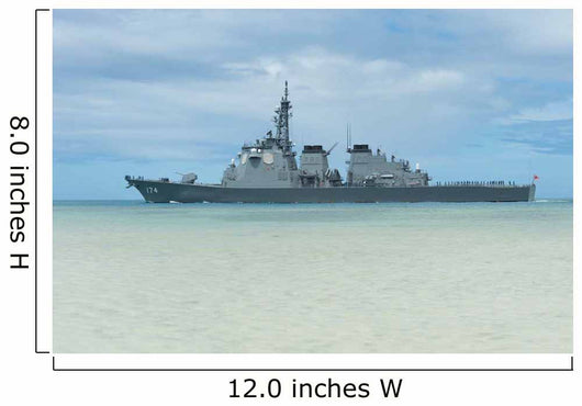 Japanese Guided Missile Destroyer Wall Decal