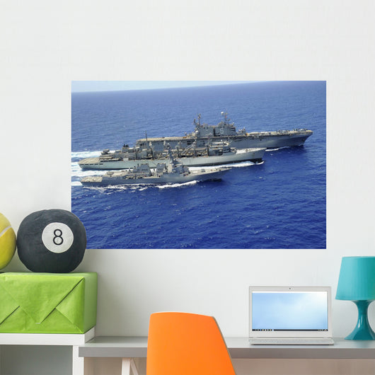 Uss Peleliu and Uss Wall Decal Design 2