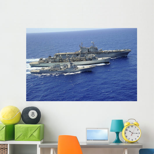 Uss Peleliu and Uss Wall Decal Design 2