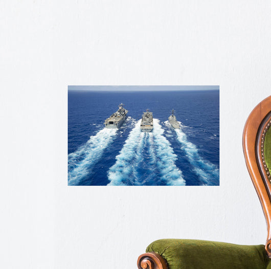 Uss Peleliu and Uss Wall Decal Design 1