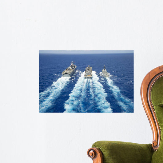 Uss Peleliu and Uss Wall Decal Design 1