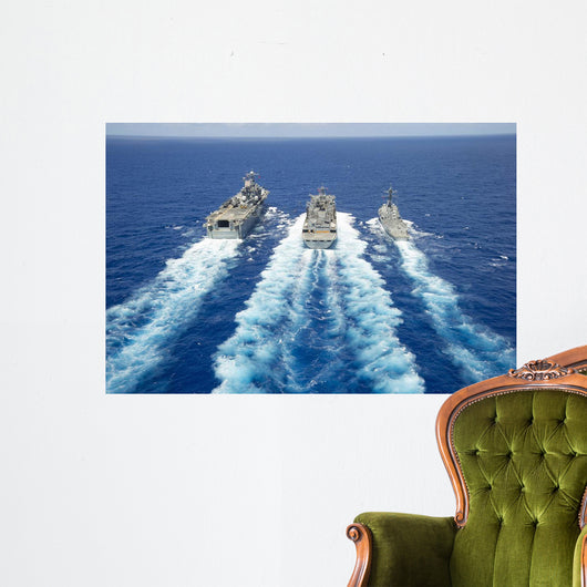 Uss Peleliu and Uss Wall Decal Design 1