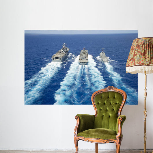 Uss Peleliu and Uss Wall Decal Design 1