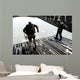 Navy Seals Jump from Wall Decal Design 3