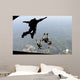 Navy Seals Jump from Wall Decal Design 2