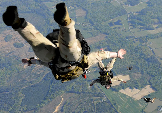 Navy Seals Jump from Wall Decal Design 1