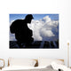 Romanian Paratrooper Awaits His Wall Decal